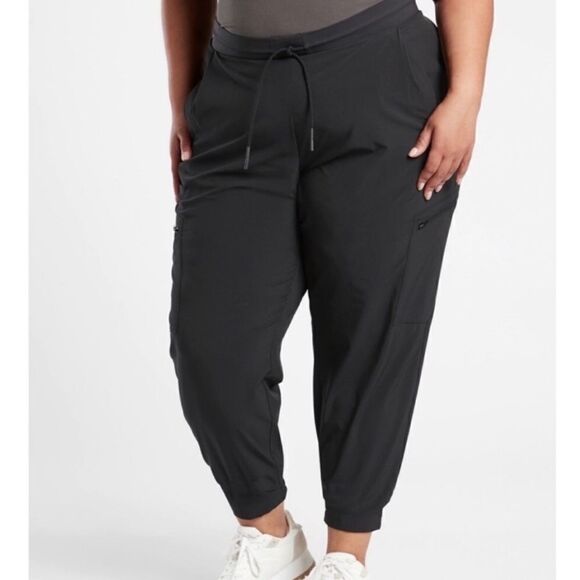 ATHLETA Venture Pant Plus Size 26 Black - Picture 2 of 11